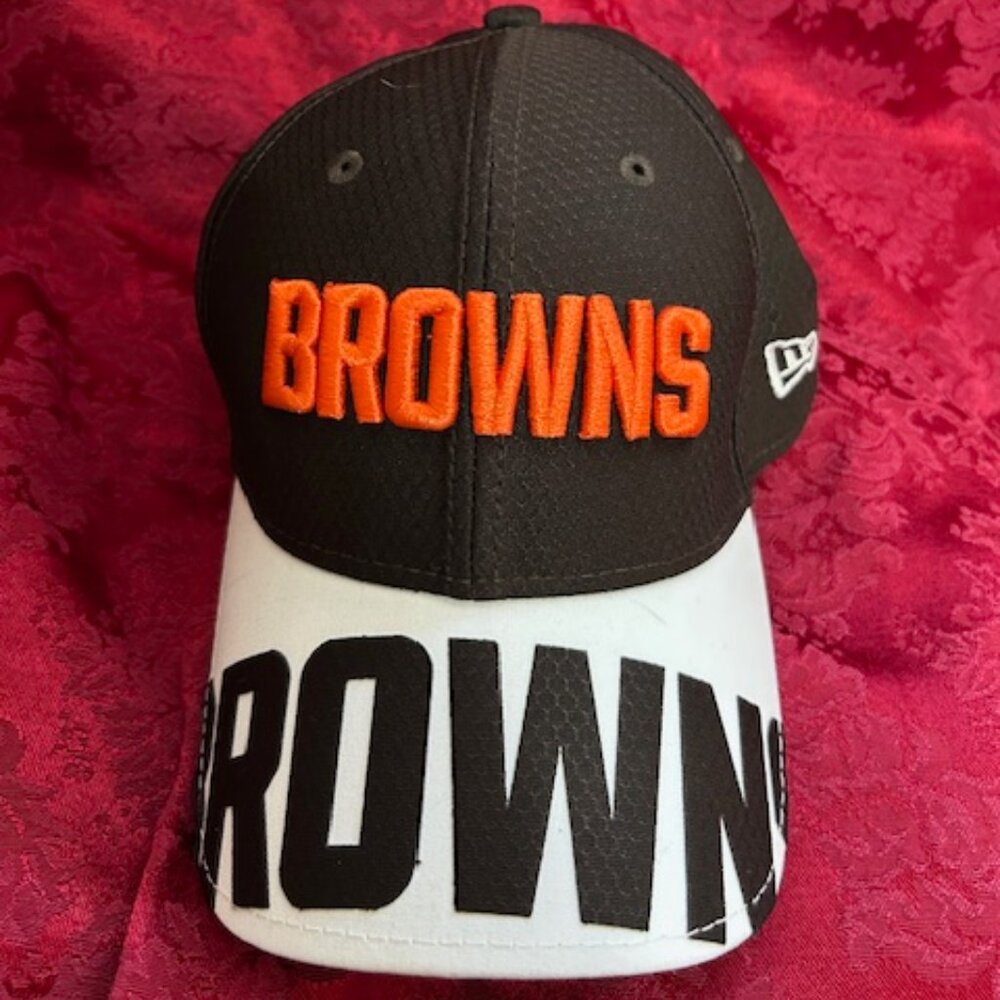 Men’s New Era Cleveland Browns Throwback Logo Baseball Cap
